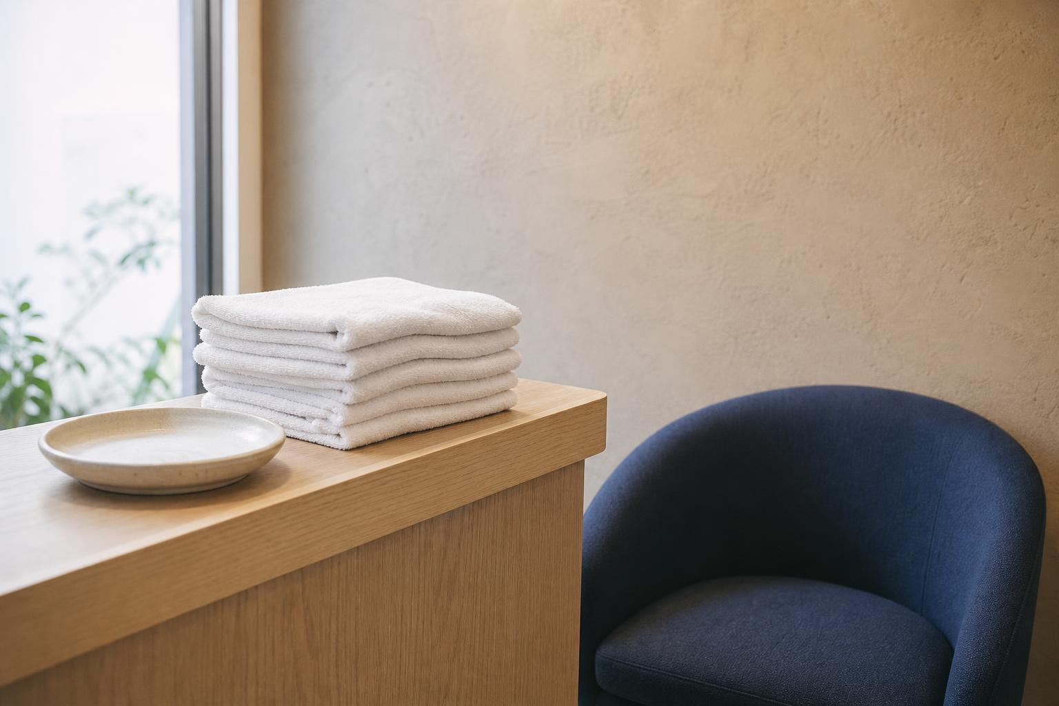 Sala organizada da LASVE com estrutura para um atendimento masculino confortável e discreto